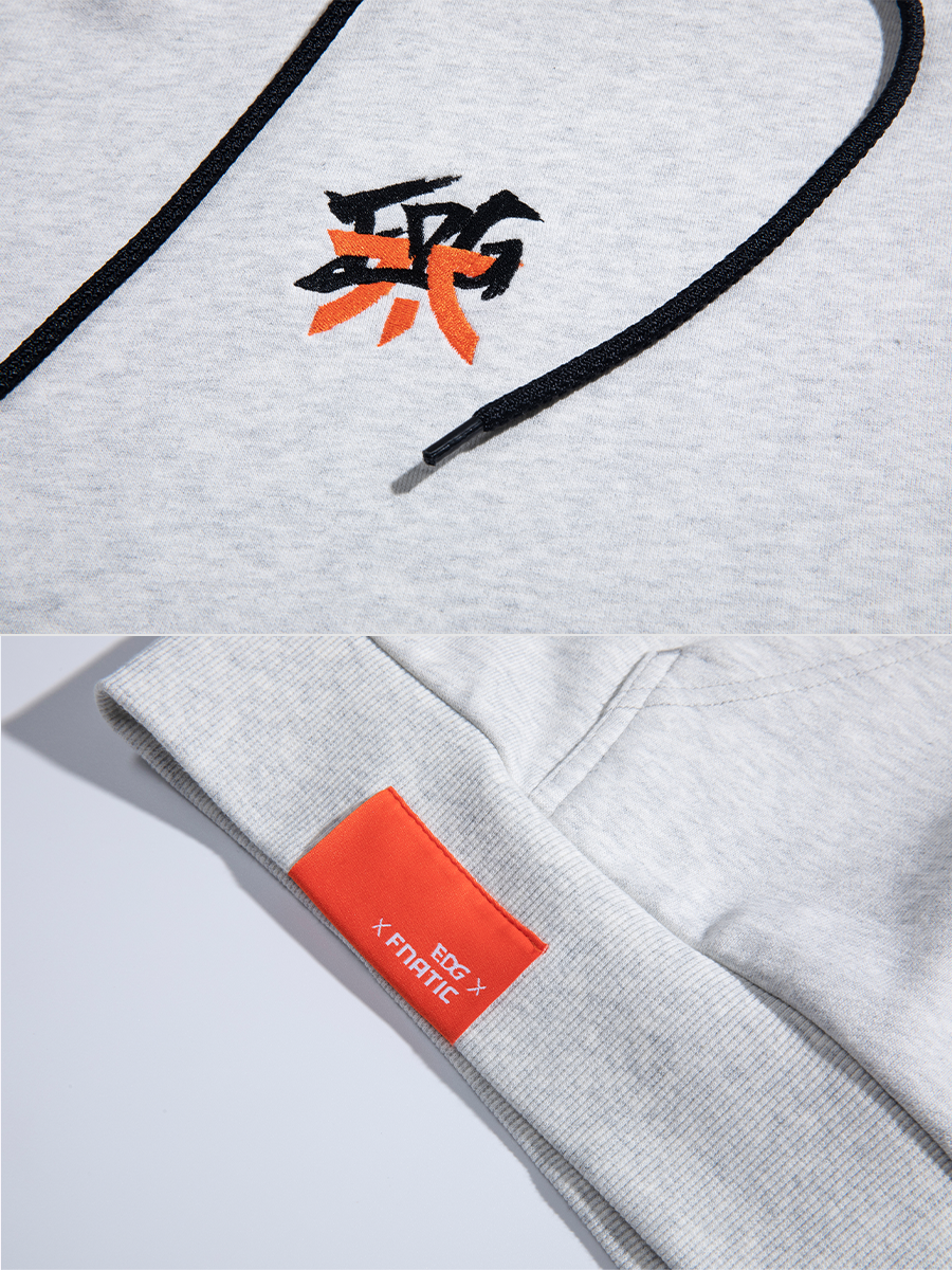 EDG x FNC Hoodie|Gray