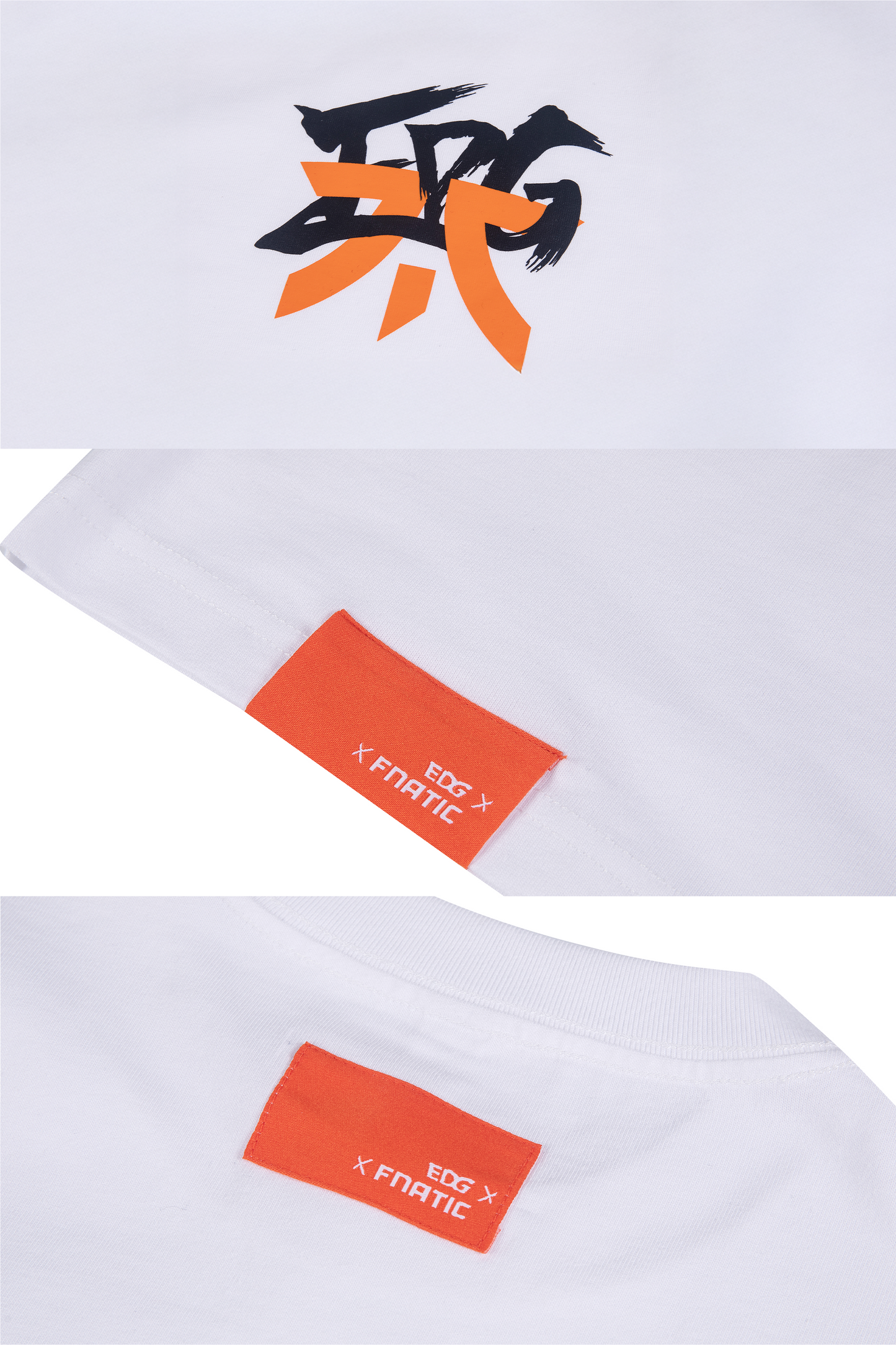 EDG x FNC S/S Tee|White